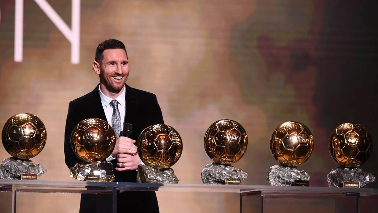 Lionel Messi gewann den Ballon d'Or sechsmal