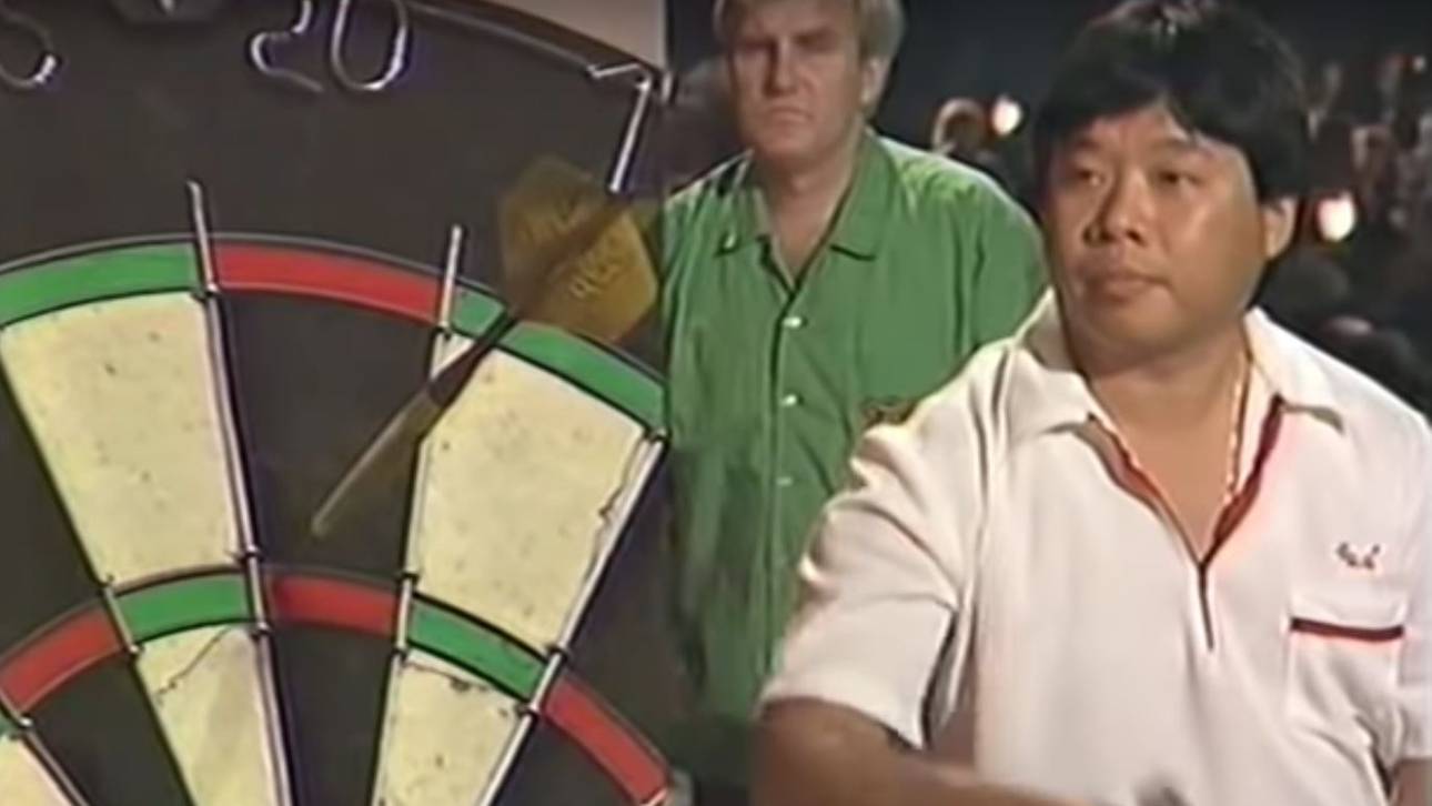 Darts-Opa schon 1990 historisch