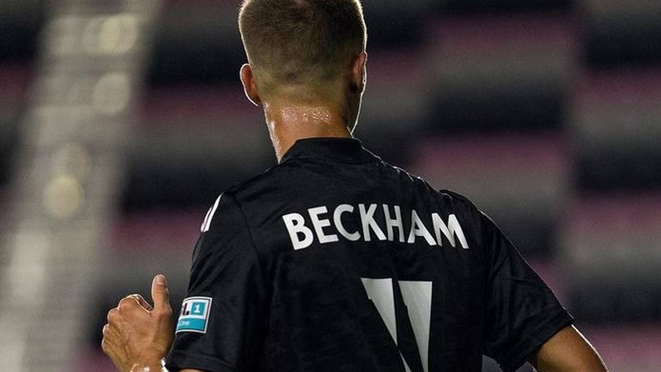 Beckham-Sohn verspottet nach Debüt