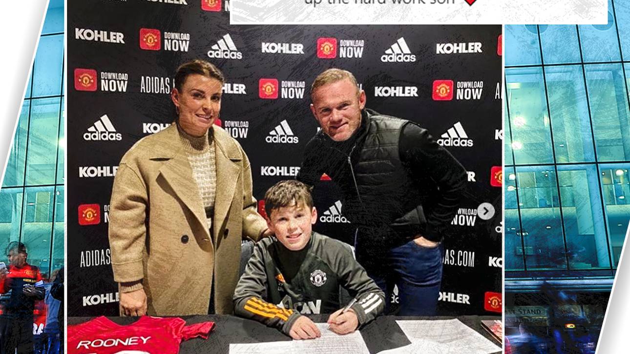 Rooney-Sohn unterschreibt bei United