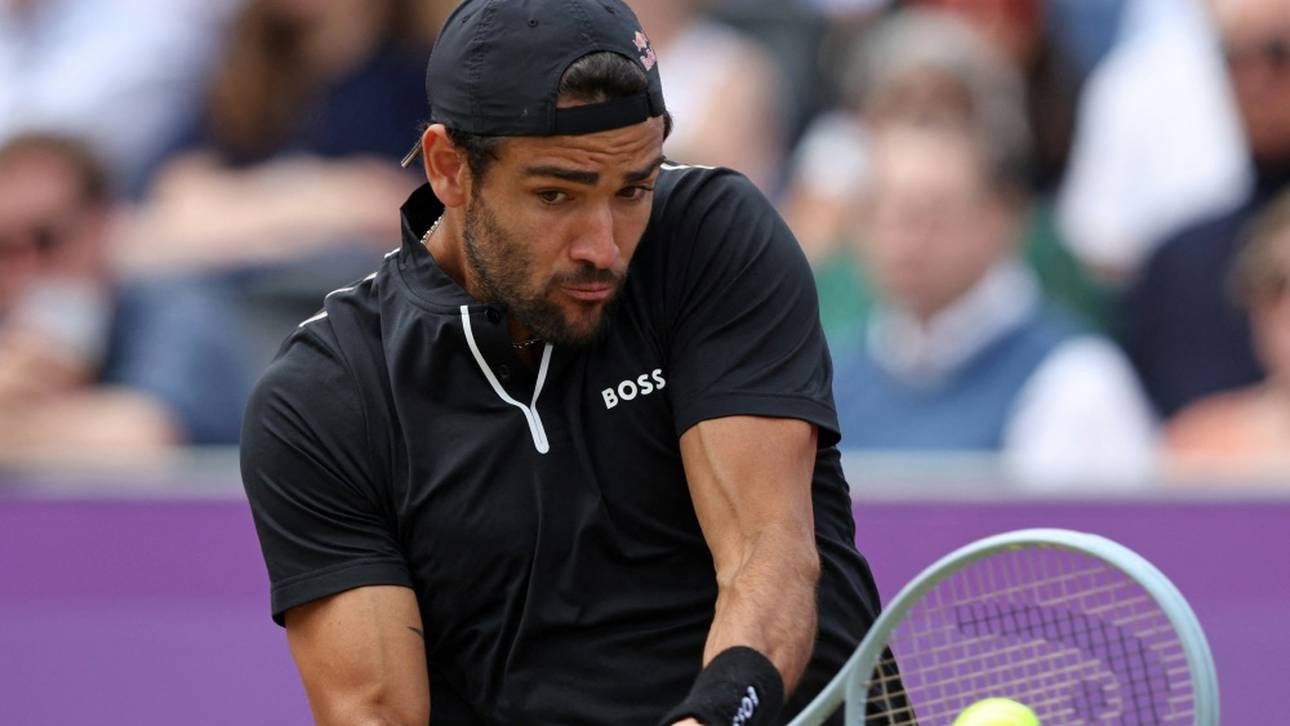 Rasenspezialist Berrettini triumphiert auch im Queen‘s Club