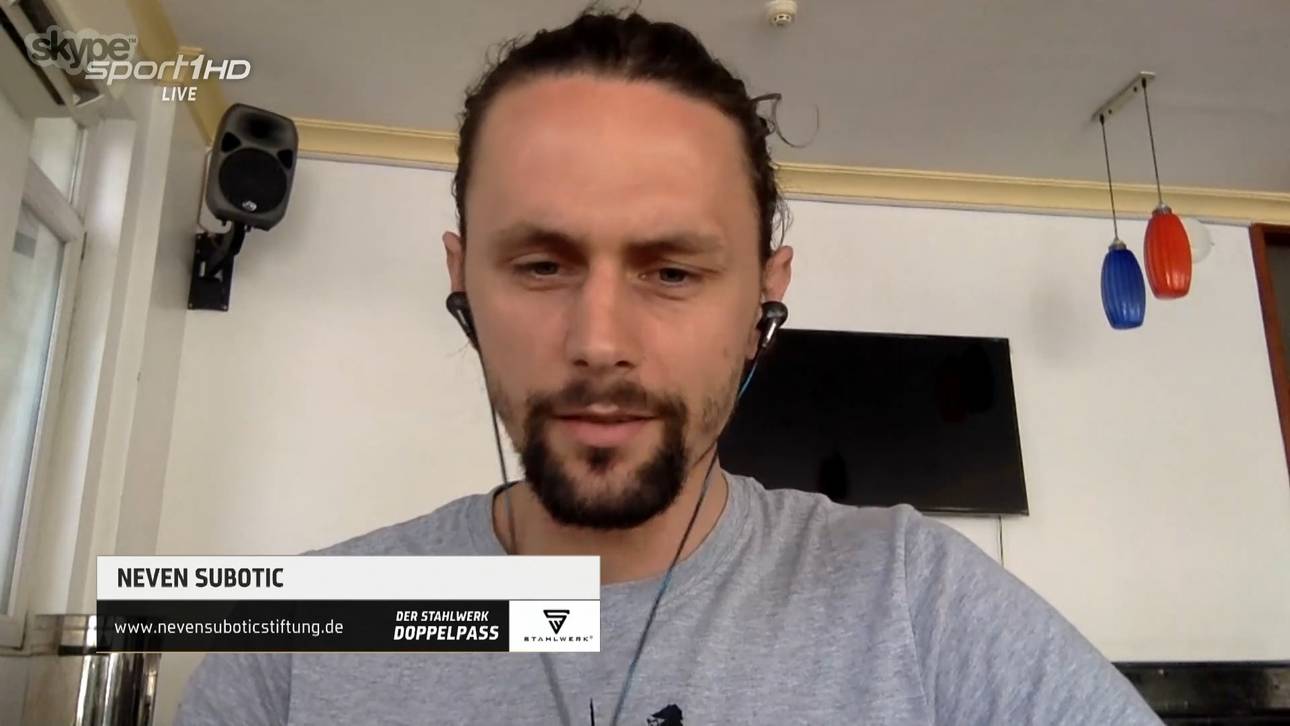 Neven Subotic war im STAHLWERK Doppelpass zugeschaltet
