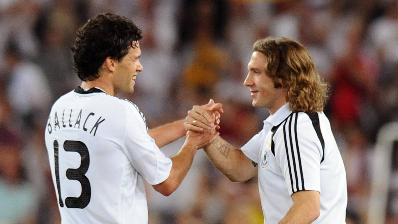 Treue Weggefährten: Michael Ballack (l.) und Torsten Frings