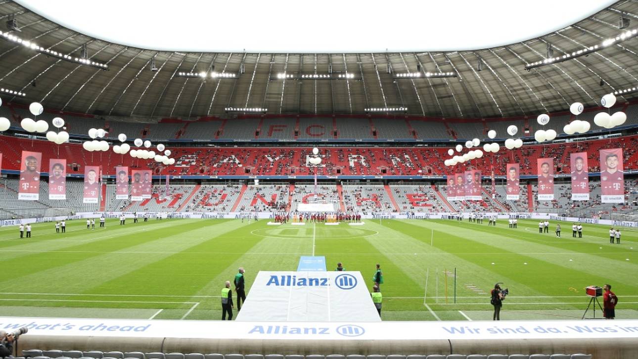Bayern: Vollauslastung in Allianz Arena