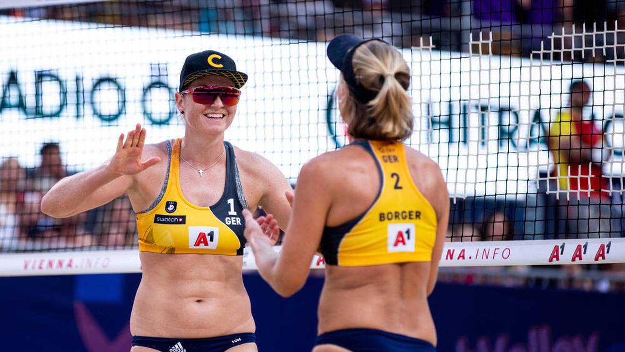 Beach-EM: Nur noch zwei Duos im Rennen