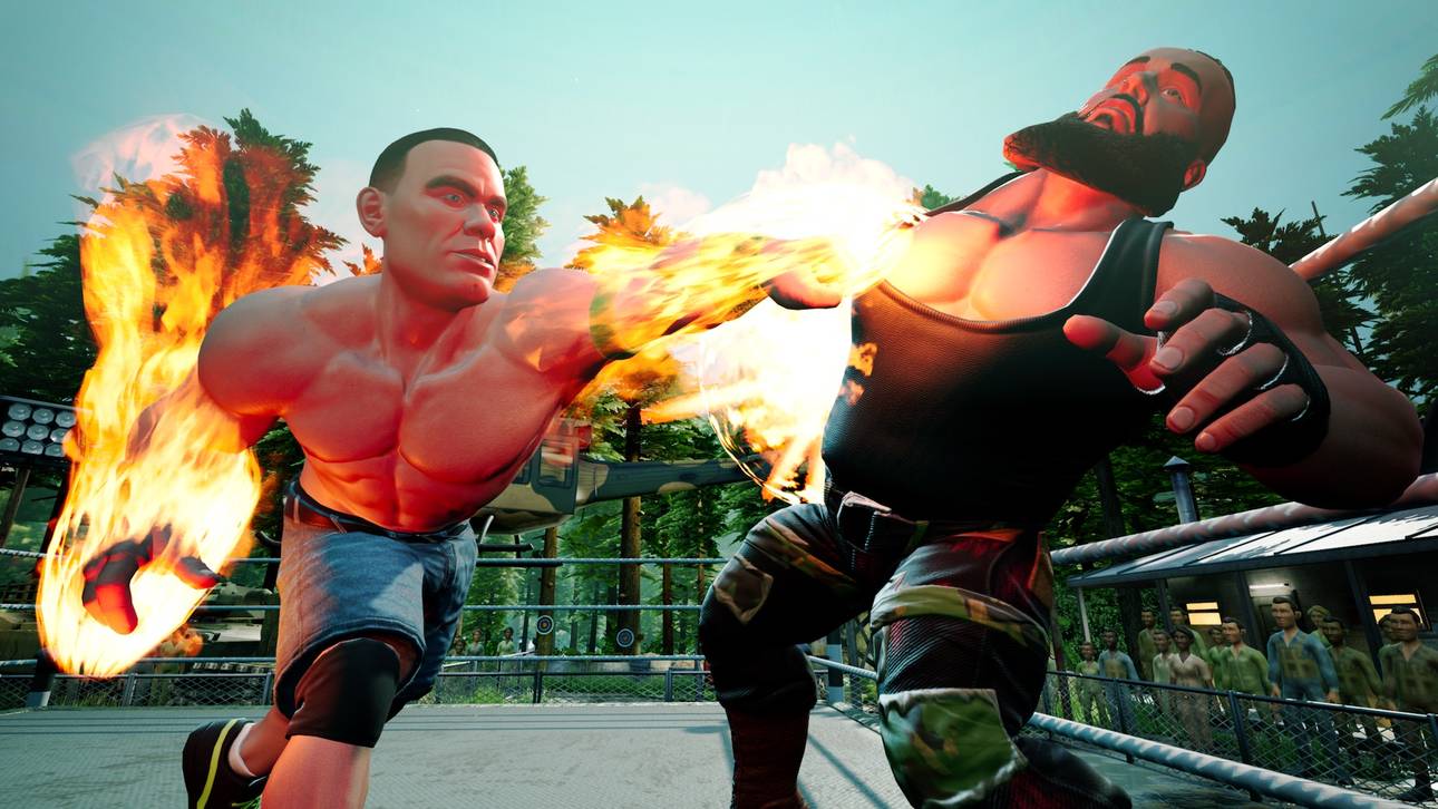 Feuer frei! Wenn John Cena zuschlägt, sieht man den Angriff selten kommen
