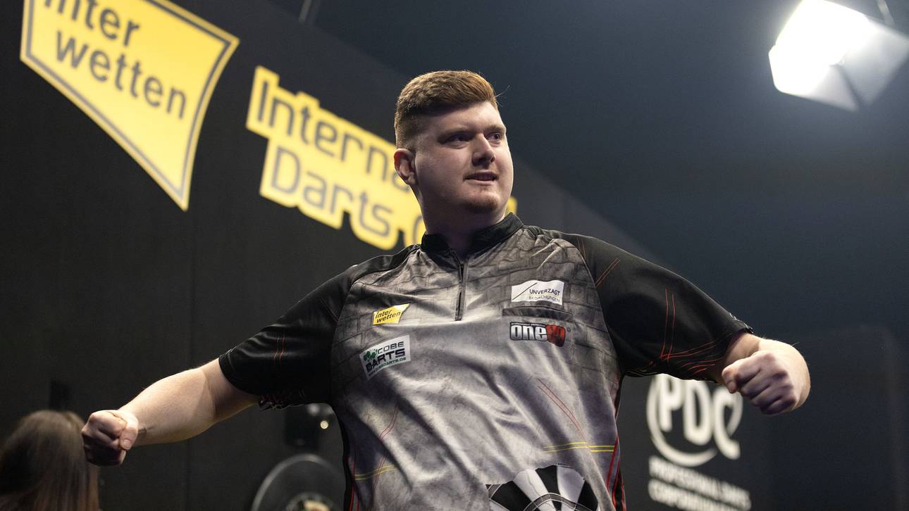 Deutschlands nächste Darts-Hoffnung