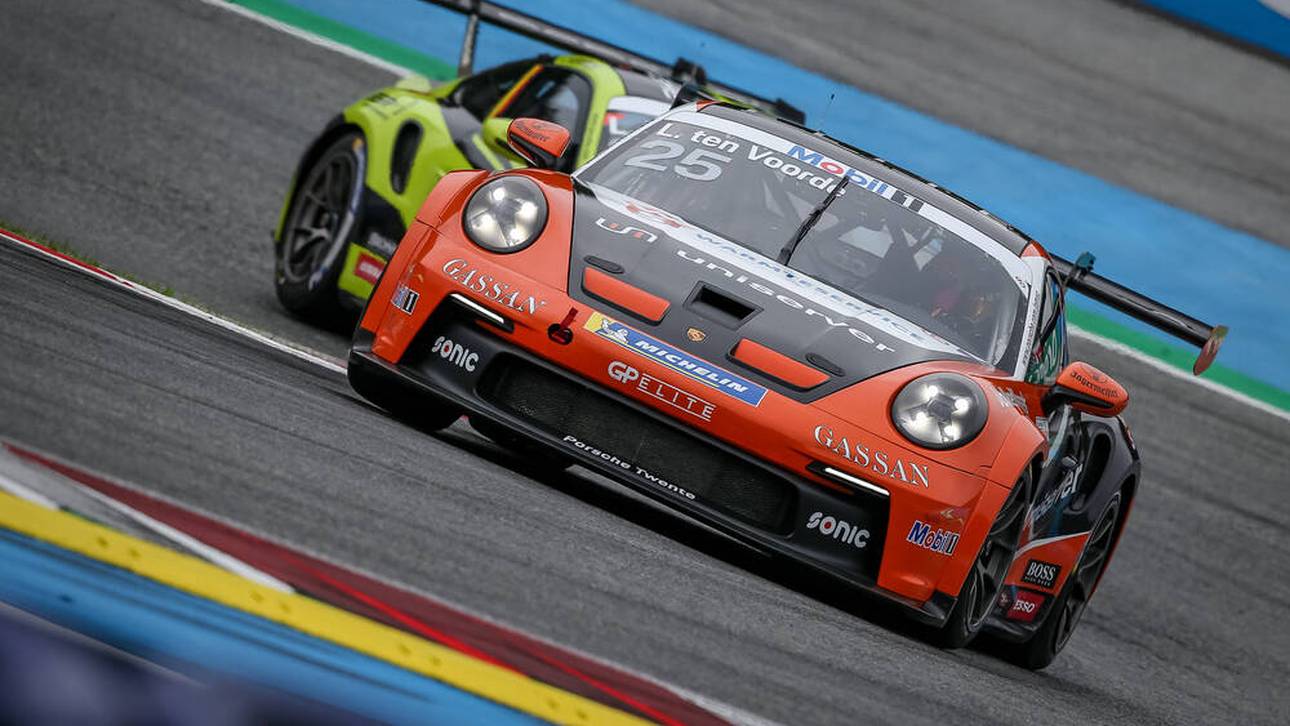 Porsche Carrera Cup: Larry ten Voorde gewinnt 1. Lauf in Zandvoort