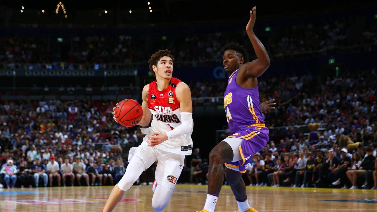 LaMelo Ball (l.) glänzte zuletzt in Australien