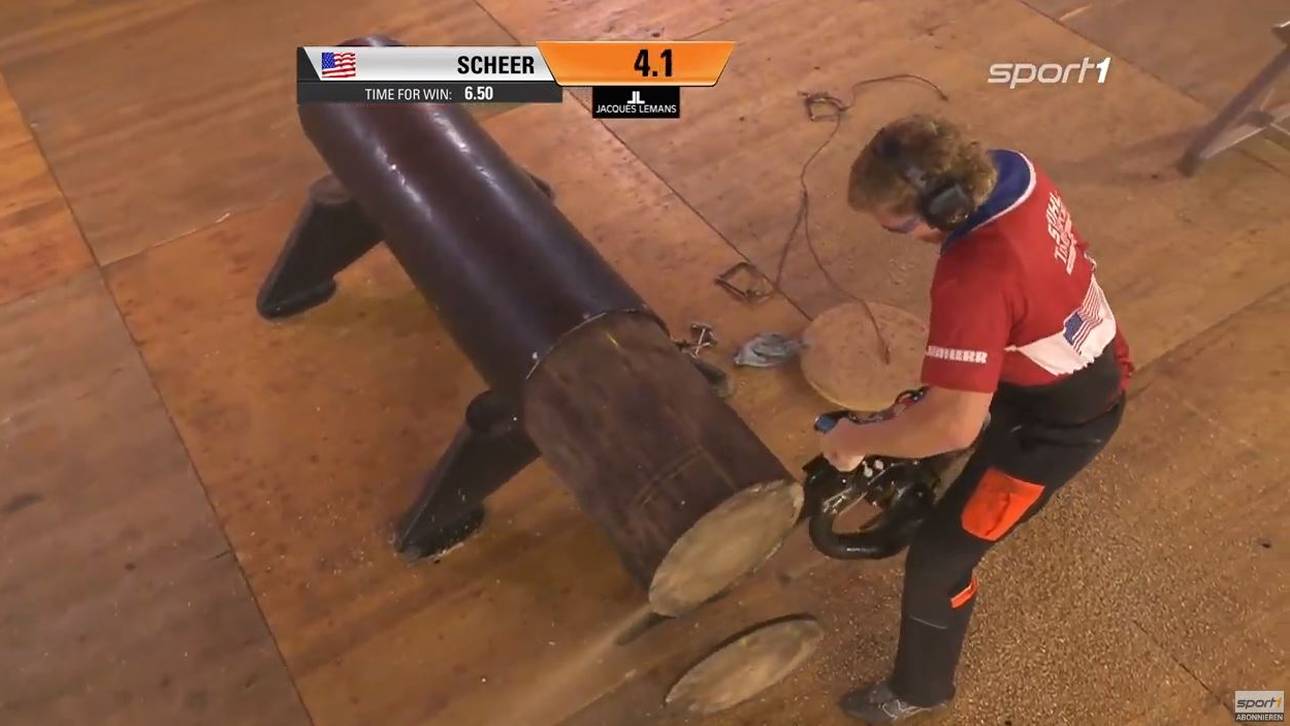 Timbersports: So lief die Einzel-WM