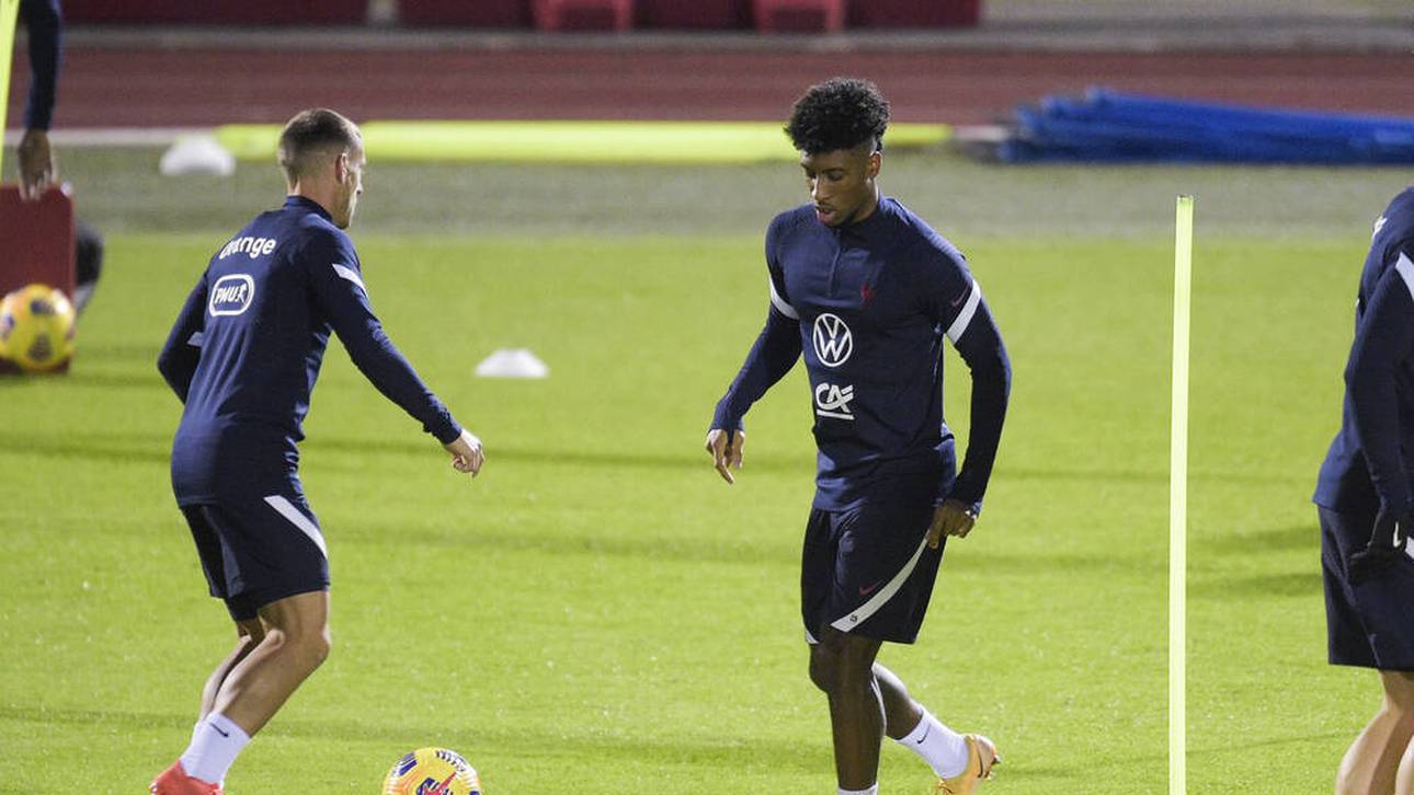 Verletzt? Coman äußert sich