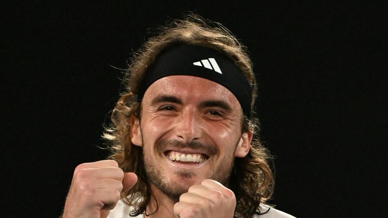 Fünfsatzsieg! Tsitsipas-Traum lebt