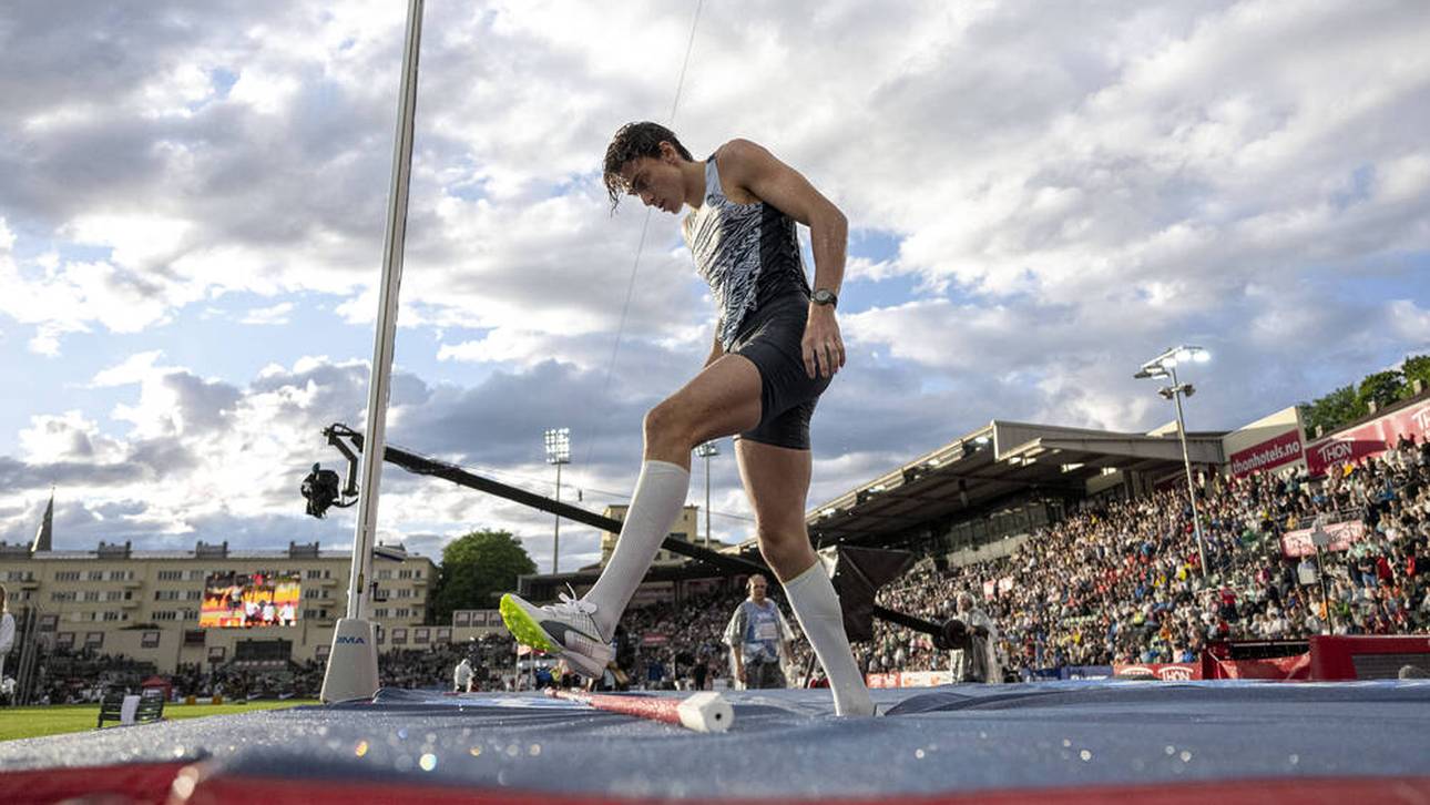 Großer Schreckmoment bei Duplantis