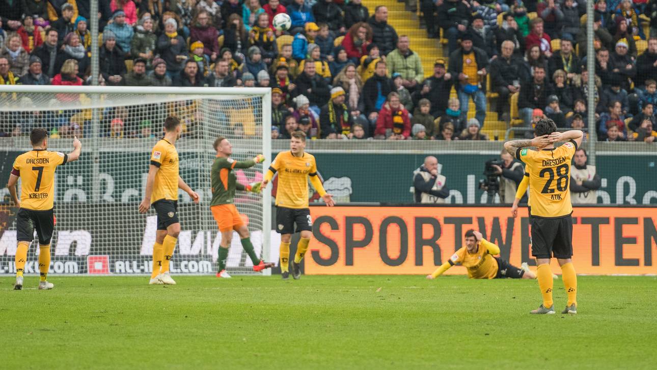 Dresden verpasst Befreiungsschlag