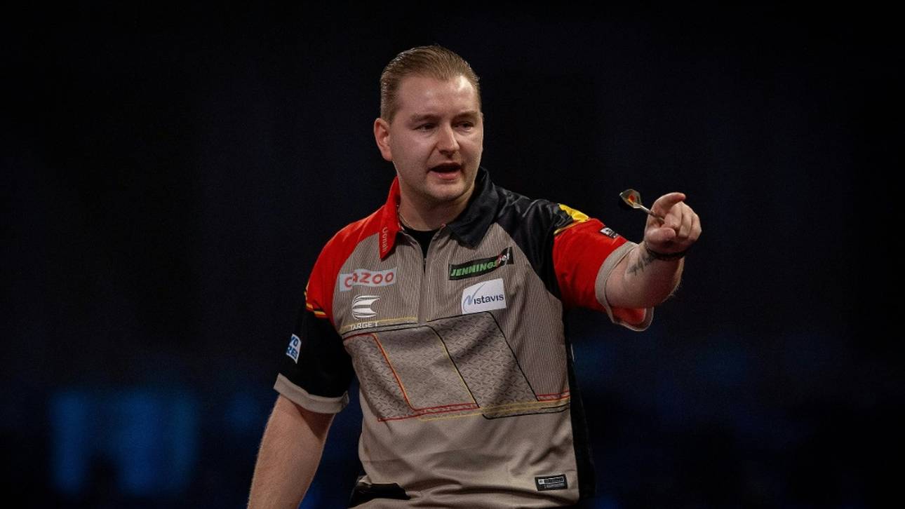 Darts: Van den Bergh zieht ins WM-Halbfinale ein