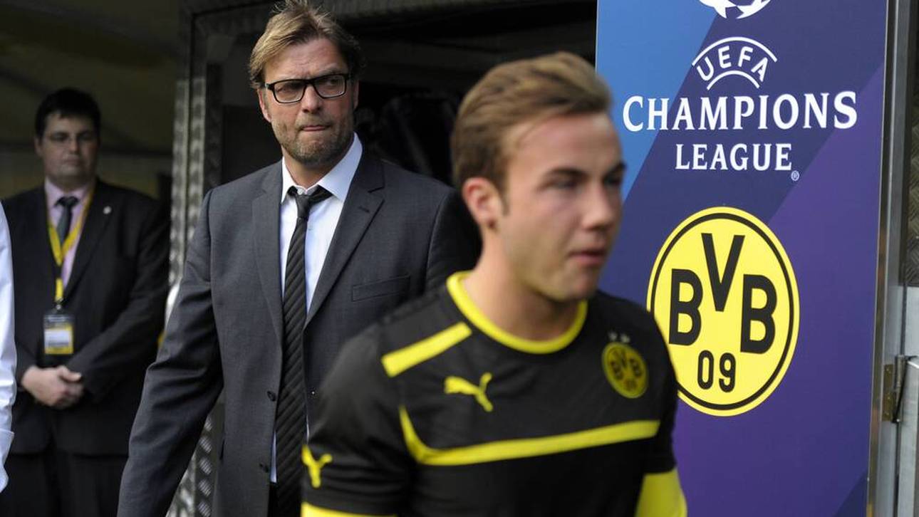 Jürgen Klopp musste als BVB-Trainer den Abgang von Mario Götze zum FC Bayern verkraften