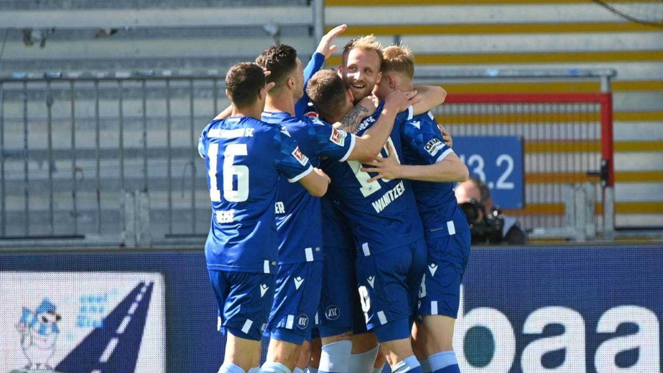 6:0-Sieg in Regensburg: KSC setzt Erfolgsserie fort