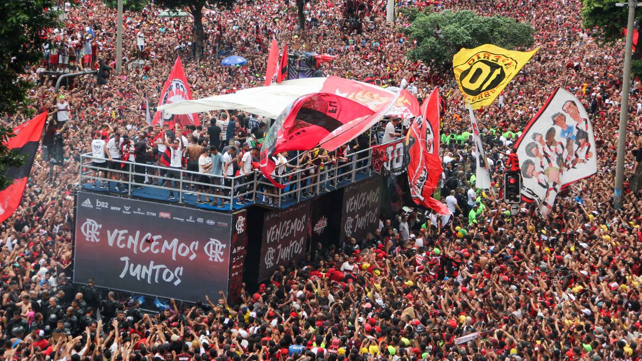 Ausgeflippt! Flamengos irre Feier