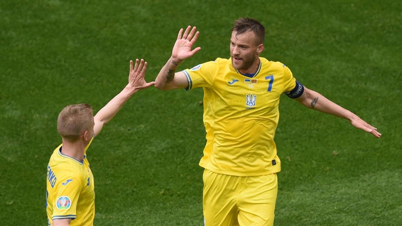 Ukraine steht im EM-Achtelfinale