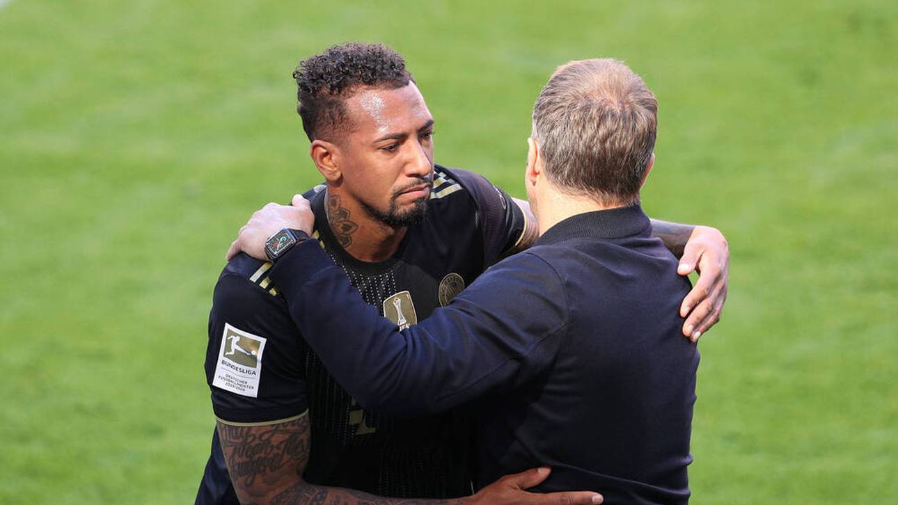 Zwei, die sich schätzen: Jérôme Boateng und Hansi Flick
