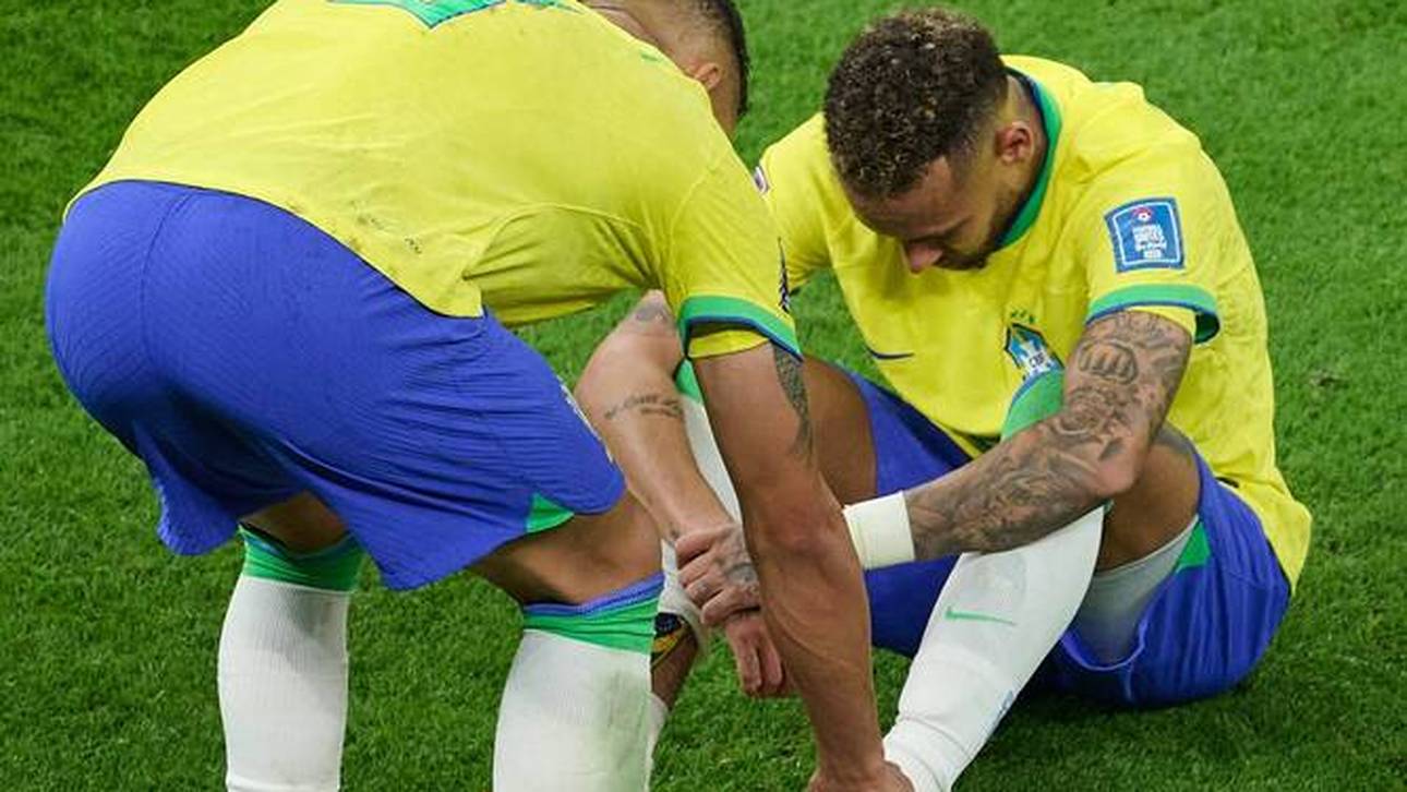 So schlimm war das Foul an Neymar