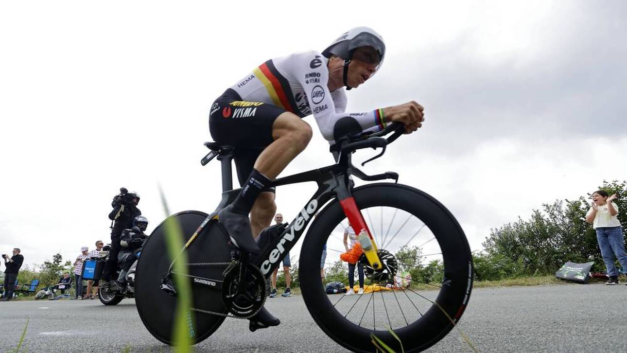 Tour-Zeitfahren: Martin abgehängt