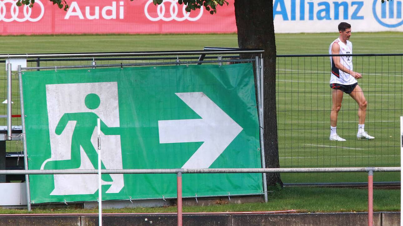 Lewandowski wieder zu spät