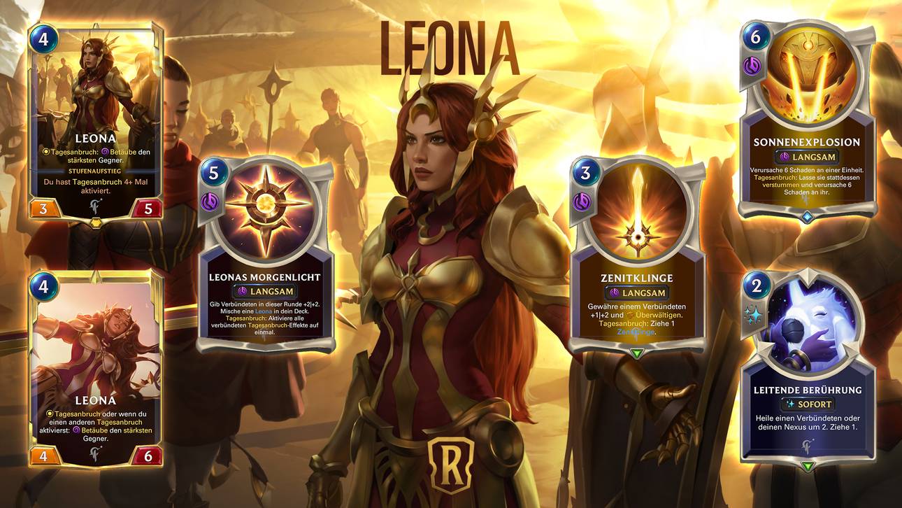 LoR: Leona neuster Targon-Champion