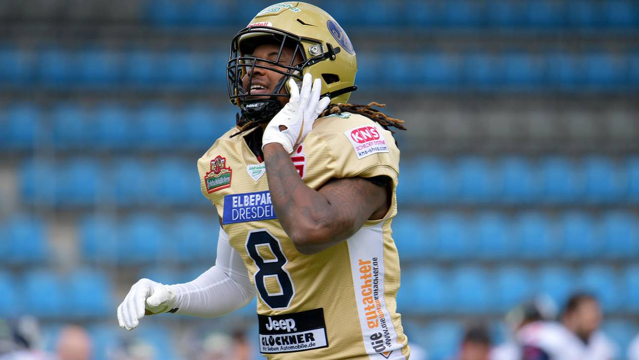 Darrell Stewart steht in Diensten der Dresden Monarchs