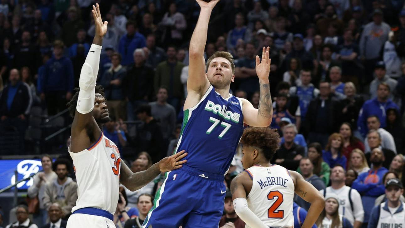 Doncic mit historischem Triple-Double