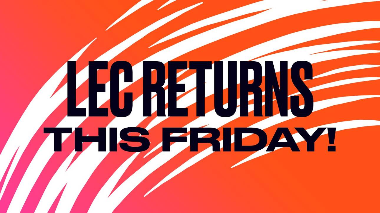 LEC & LCS werden online fortgesetzt