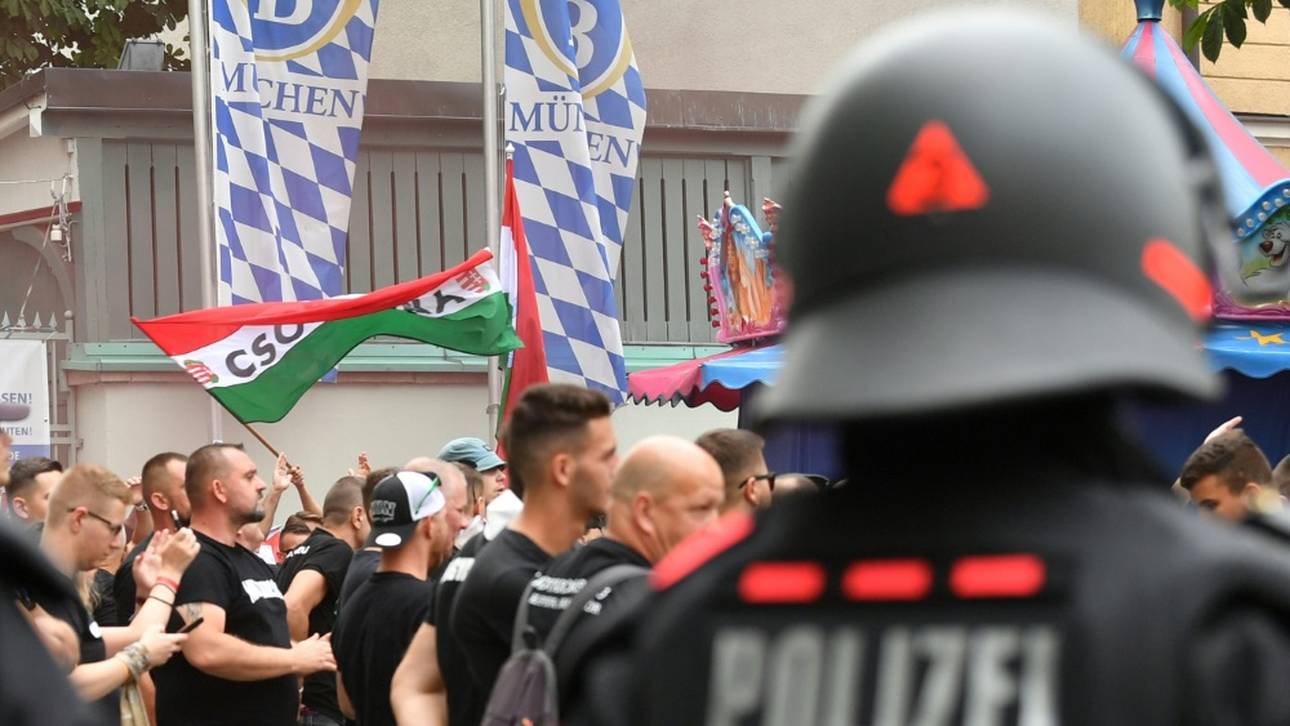 Lage in München vor EM-Spiel „ruhig“