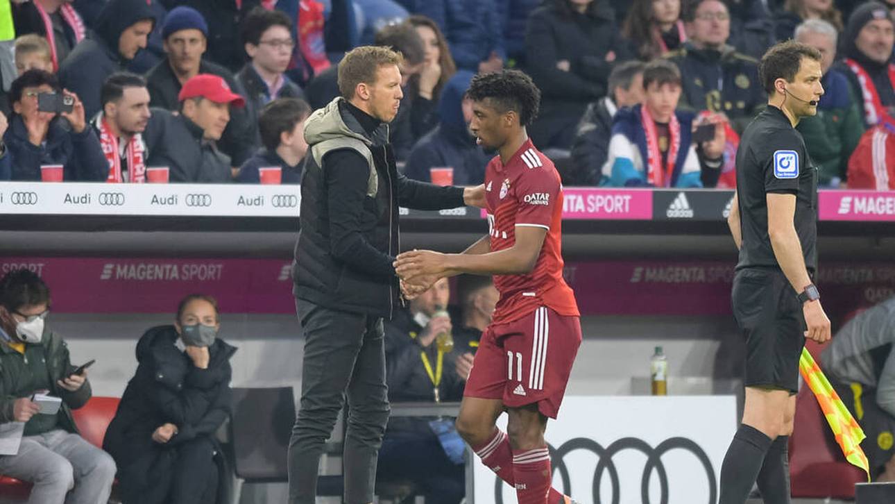 So reagiert Nagelsmann auf Coman