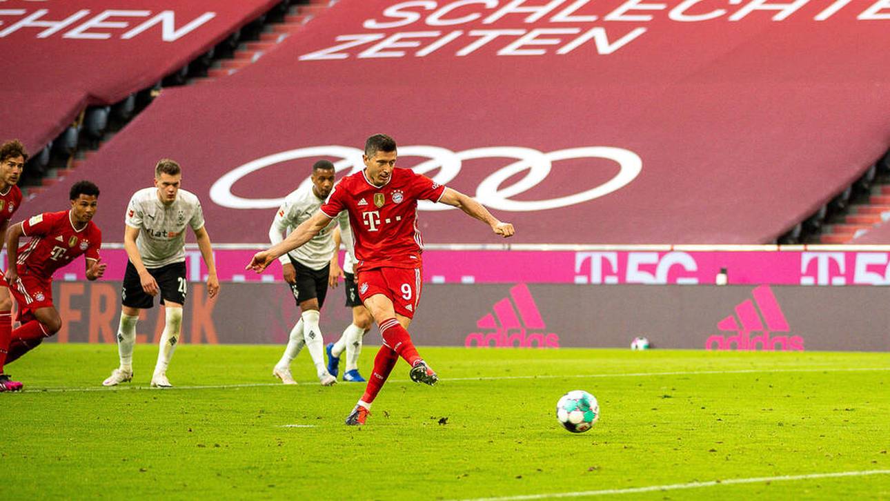 Lewandowskis kurioses Schuh-Casting