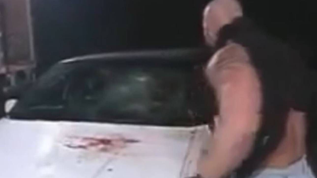 Bill Goldberg hinterließ eine Blutlache auf der Limousine
