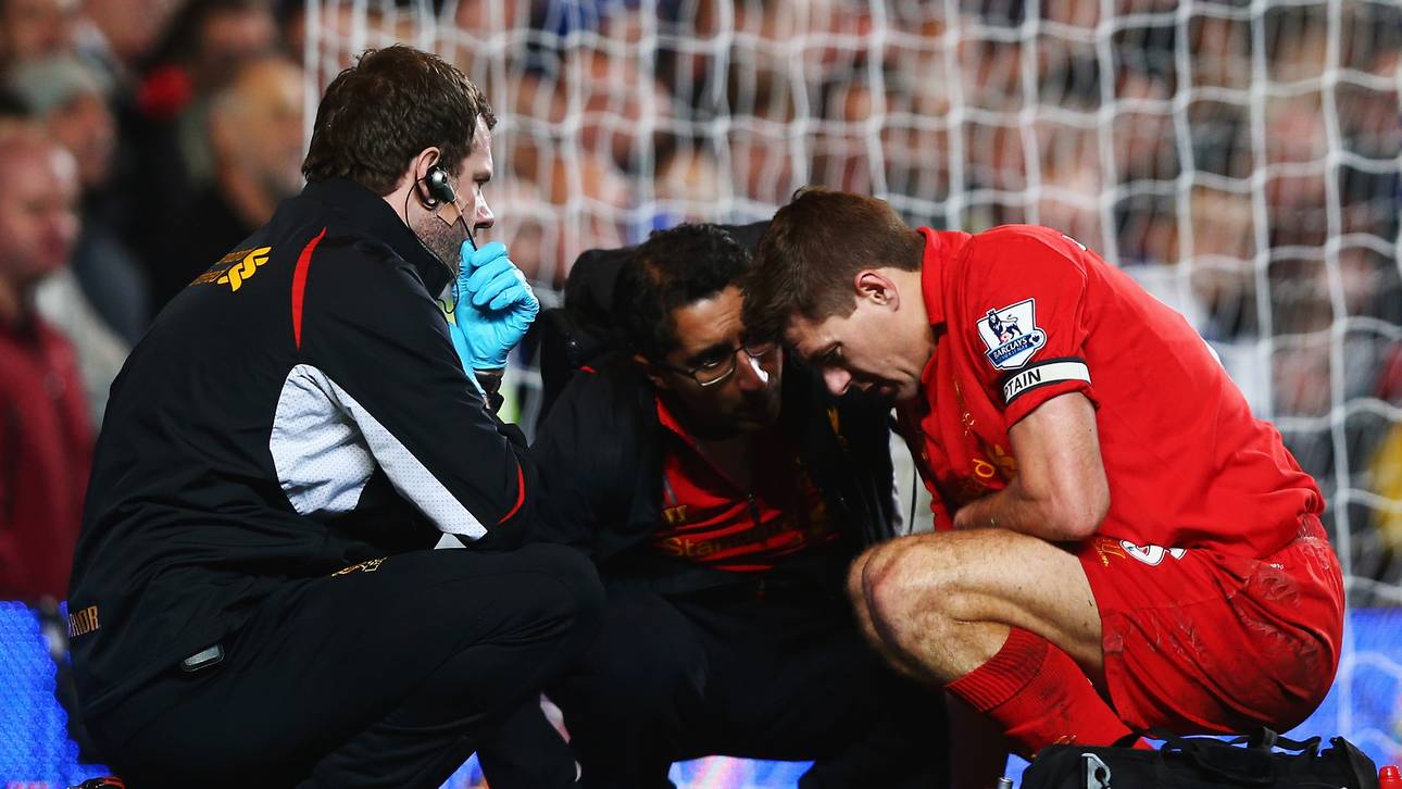 Gerrards Penis-Riss schockte Arzt