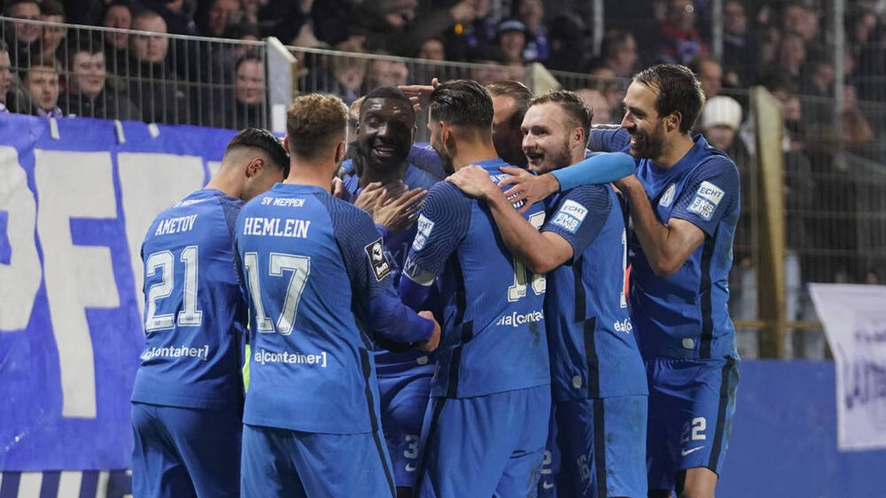 Meppen erobert Platz drei