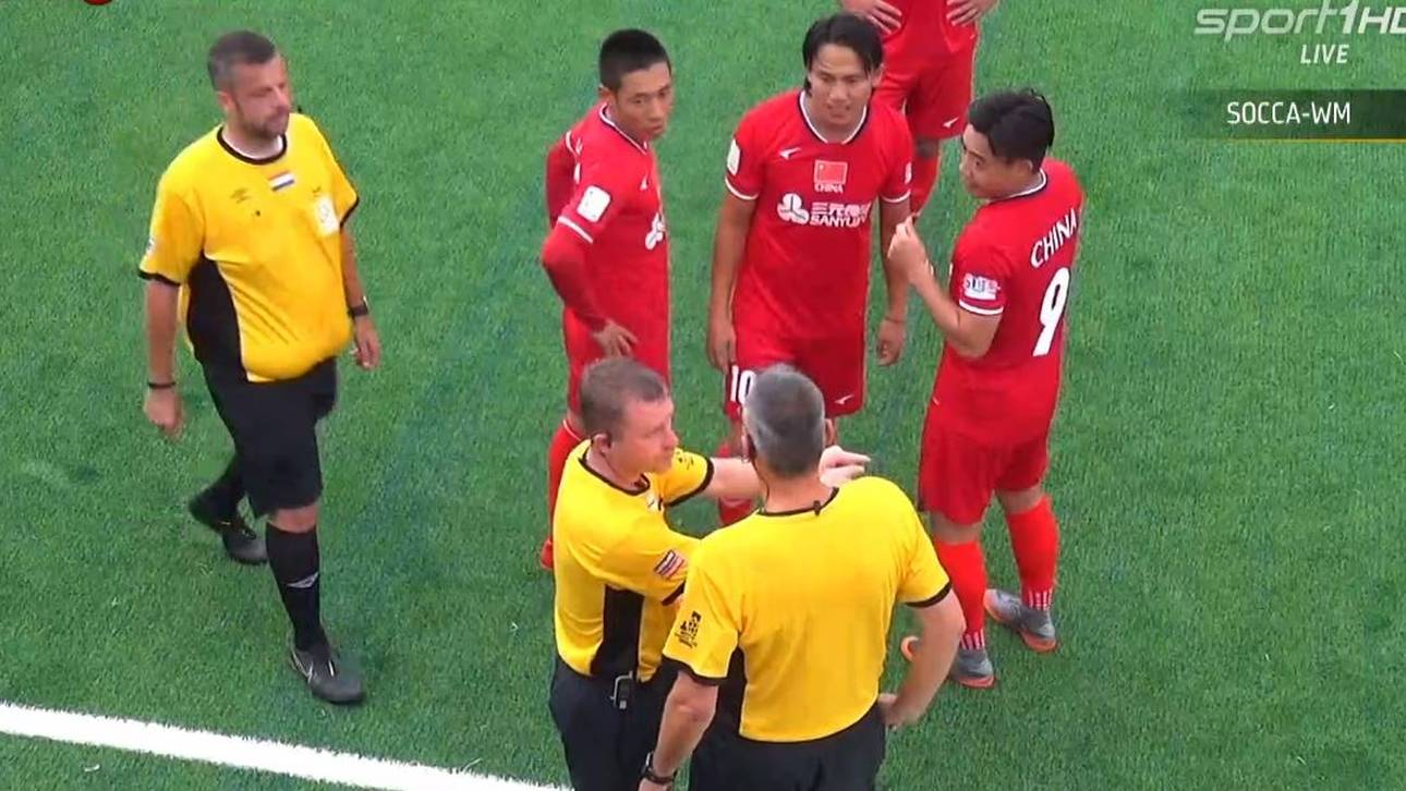 China mit Eklat bei der Socca-WM