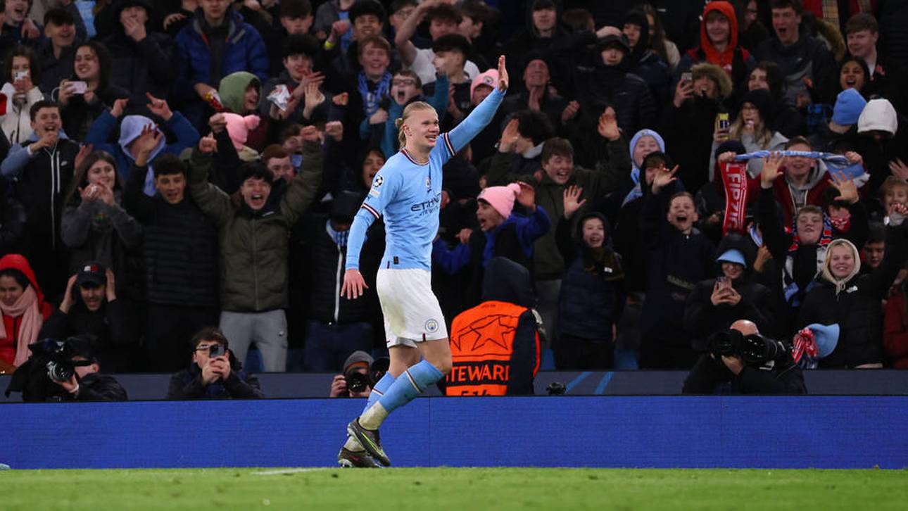 Legenden huldigen Haaland