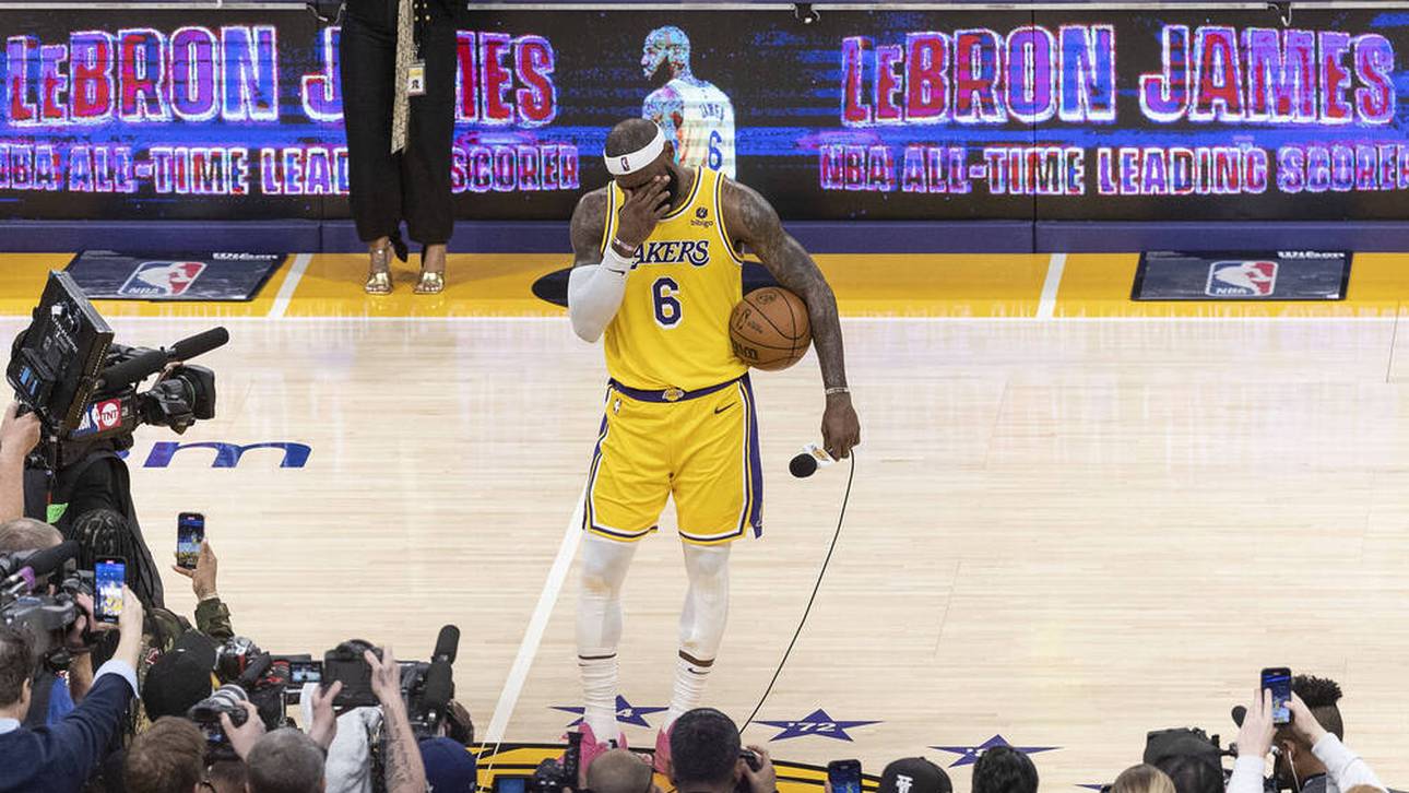 Unsterblich! Irre LeBron-Szenen