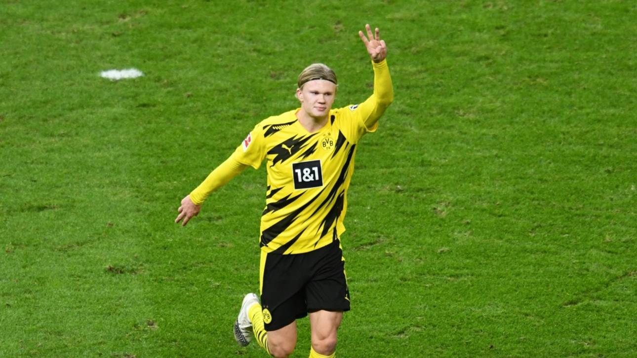 Haaland-Viererpack bei Moukoko-Debüt – BVB holt auf