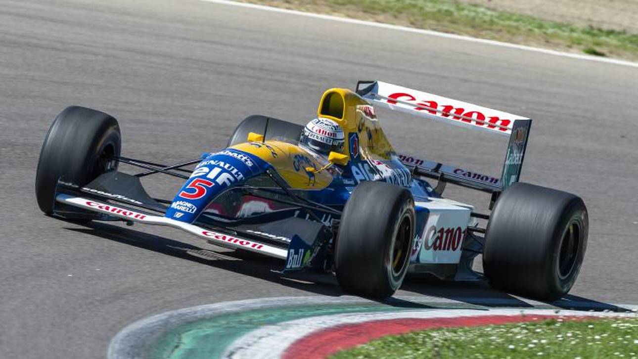 Der Williams FW14 aus dem Jahr 1992 von Nigel Mansell