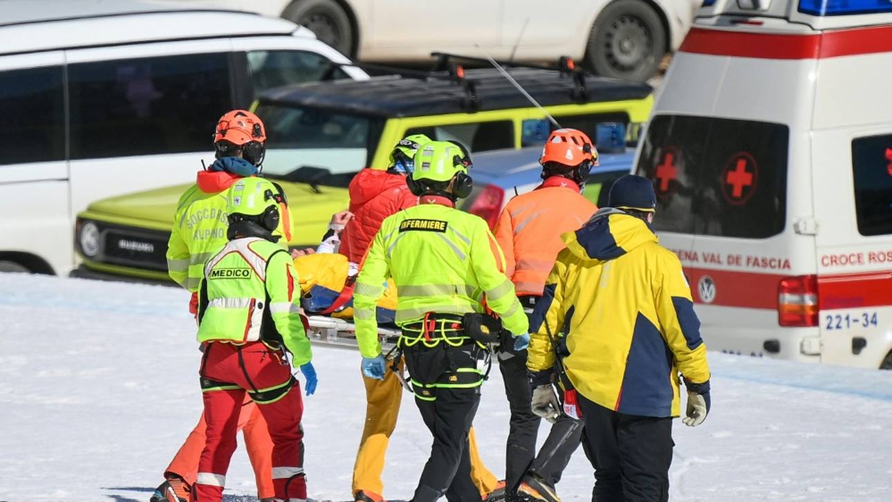 Ski-Duo nach Horror-Stürzen operiert