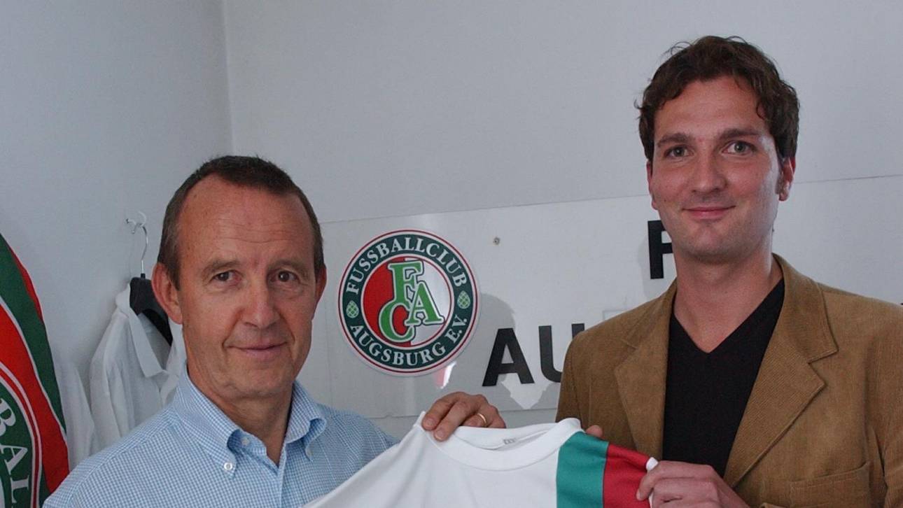 Markus Krapf (r.) mit Walther Seinsch