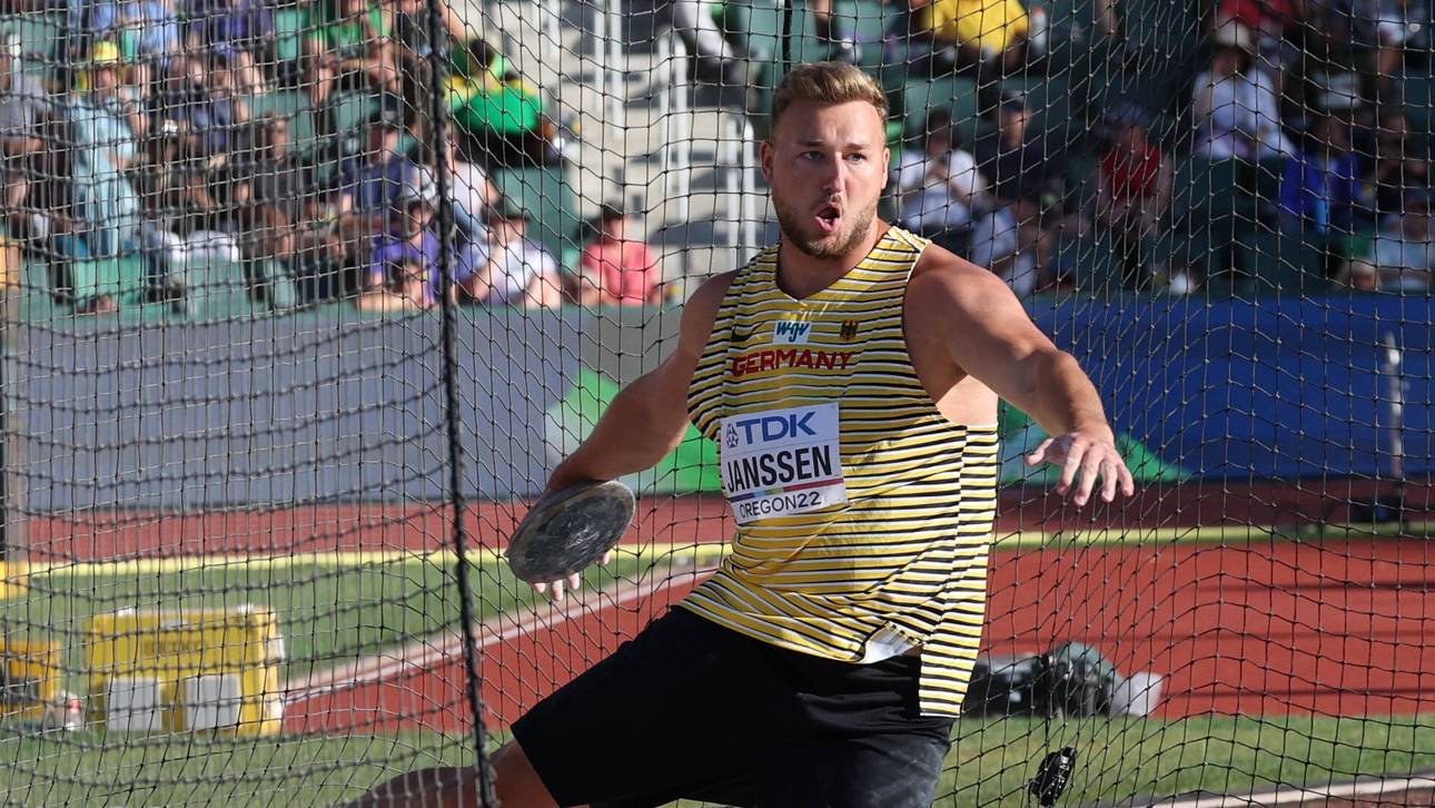 Diskuswerfer Janssen im EM-Finale