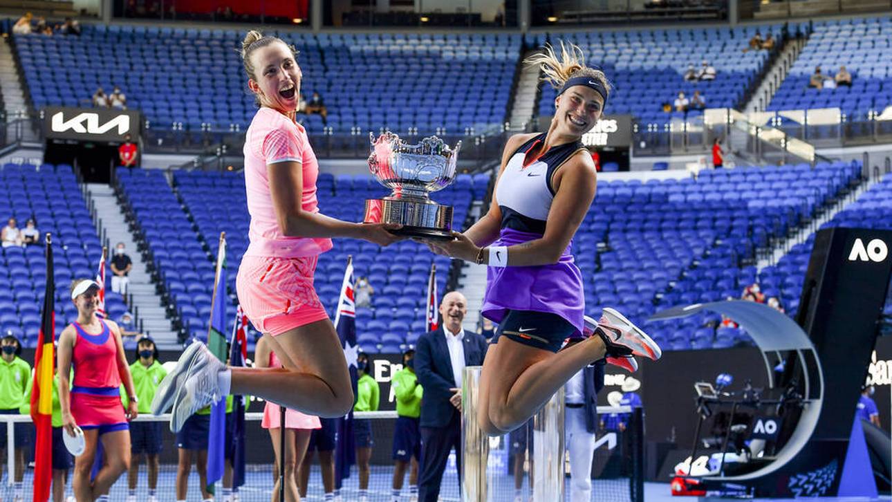 Mertens/Sabalenka gewinnen Doppel