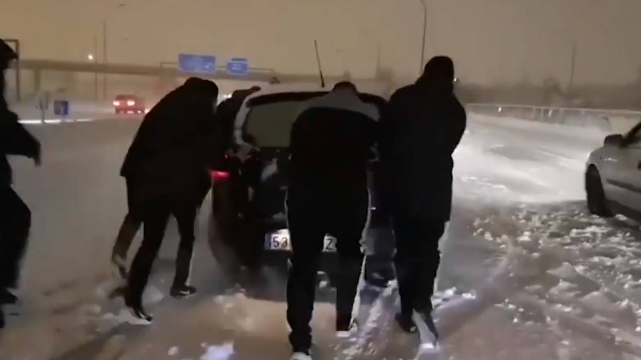 Schneechaos! Real-Spiel wackelt