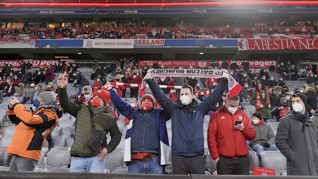 Bayern-Fans skandieren gegen Schuhwahl