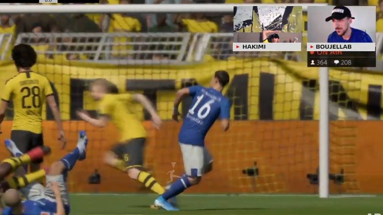 Virtuelle Derbyklatsche für Hakimi