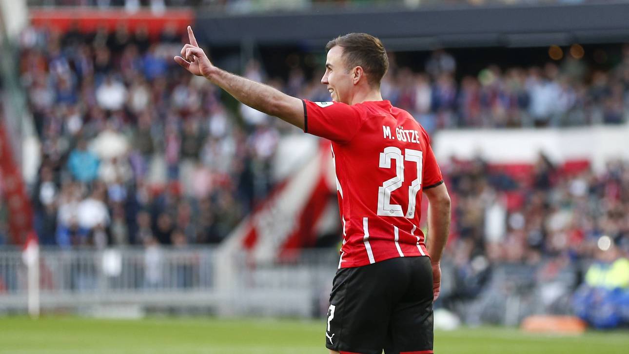 Diese Nummer trägt Götze in Frankfurt